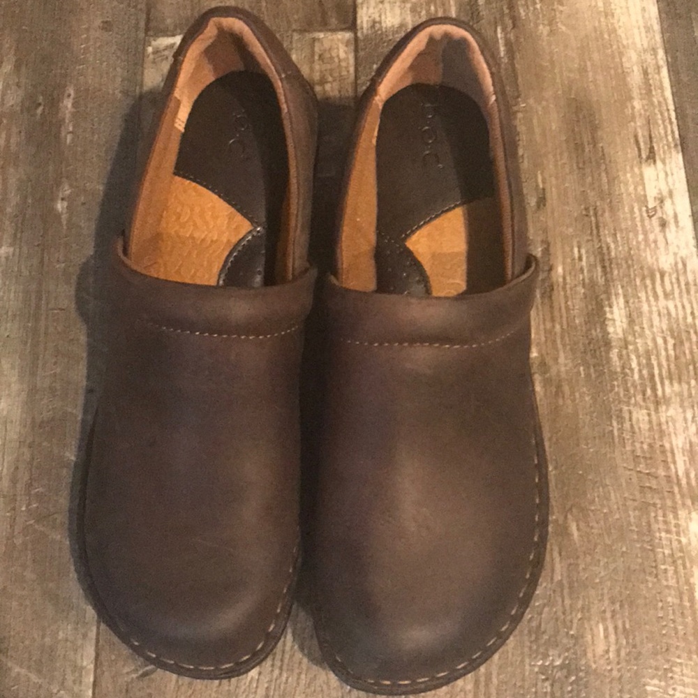 NWB Born B.O.C. Shoes Clogs Mules Wedges 9.5